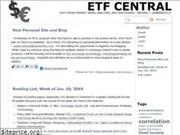 Sites similar to etf-central.com