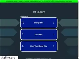 Sites similar to etf-ia.com