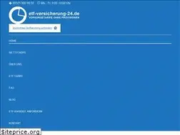 Sites similar to etf-versicherung-24.de