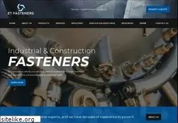 Sites similar to etfasteners.com