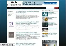 Sites similar to etfdailynews.com