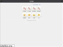 Sites similar to etfkr.com