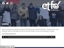 Sites similar to etfodurham.ca