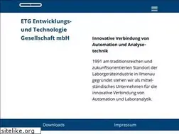 Sites similar to etg-ilmenau.de