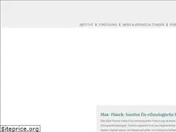 Sites similar to eth.mpg.de