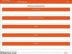 Sites similar to eth.nanopool.org