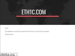 Sites similar to eth1c.com