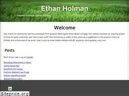Sites similar to ethanholman.com