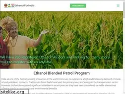 Sites similar to ethanolforindia.com