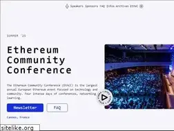 Sites similar to ethcc.io