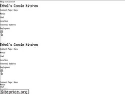 Sites similar to ethelscreolekitchen.com