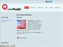 Sites similar to ethepeople.org