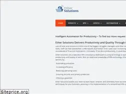 Sites similar to ether-solutions.co.uk