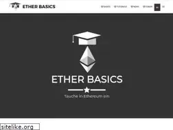 Sites similar to etherbasics.com
