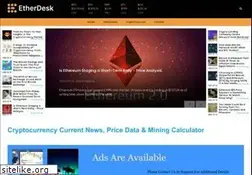 Sites similar to etherdesk.com