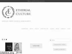 Sites similar to etherealculture.com