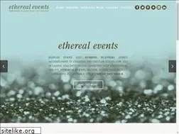 Sites similar to etherealevents.co.uk