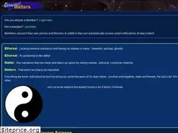 Sites similar to etherealmatters.org