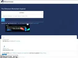 Sites similar to etherescan.io