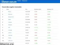 Sites similar to ethereum-cours.com