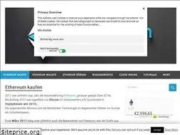 Sites similar to ethereum-kauf.de