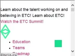 Sites similar to ethereumclassic.org