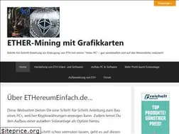 Sites similar to ethereumeinfach.de
