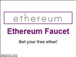 Sites similar to ethereumfaucet.info