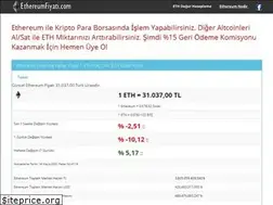 Sites similar to ethereumfiyati.com