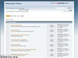 Sites similar to ethereumforum.org