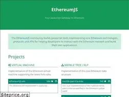 Sites similar to ethereumjs.github.io