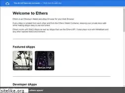 Sites similar to ethers.io