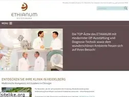 Sites similar to ethianum-klinik-heidelberg.de