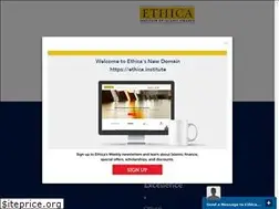 Sites similar to ethicainstitute.com