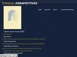 Sites similar to ethical-perspectives.be