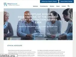 Sites similar to ethicaladvocate.com
