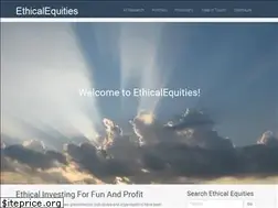 Sites similar to ethicalequities.com.au