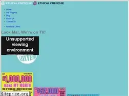 Sites similar to ethicalfrenchie.com