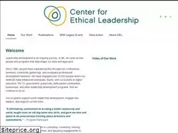 Sites similar to ethicalleadership.org