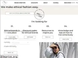 Sites similar to ethicalmadeeasy.com