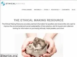 Sites similar to ethicalmaking.org