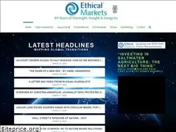 Sites similar to ethicalmarkets.com