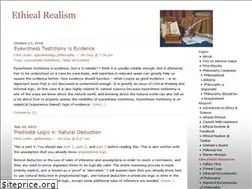 Sites similar to ethicalrealism.wordpress.com