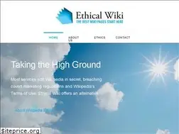 Sites similar to ethicalwiki.com