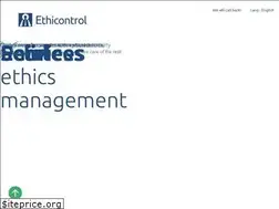 Sites similar to ethicontrol.com