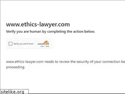 Sites similar to ethics-lawyer.com