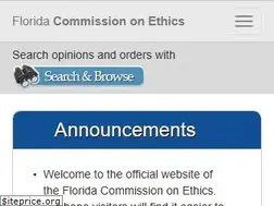 Sites similar to ethics.state.fl.us