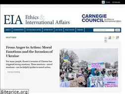 Sites similar to ethicsandinternationalaffairs.org