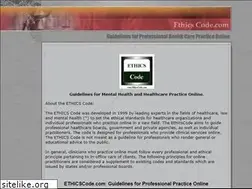 Sites similar to ethicscode.com