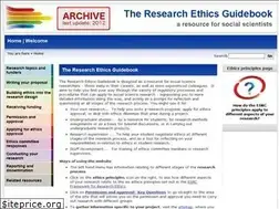 Sites similar to ethicsguidebook.ac.uk